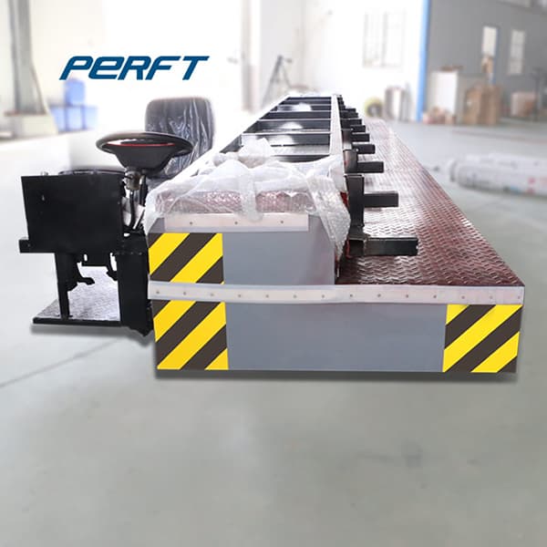 industrial motorized rail cart plc automatic control 200 tons